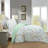 MarCielo 3 Piece Printed Floral Quilt Set Lightweight Bedspread Set ME505-102880024