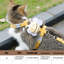 Harnais pour chat Honeybee en forme de T anti-évasion, jaune taille S-131216415