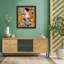 «Con Ventaglio» par Gustav Klimt, peinture sur toile tendue-98814512-98818000