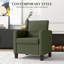 Fauteuil moderne en tissu avec coussins antidérapants-100902948