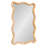 Rectangle Rattan Bathroom Wall Mirror
