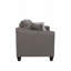 Canapé moderne gris anthracite avec coussin-1807518328