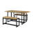 Ryver 6 - Person Trestle Dining Set-85821244