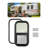 Vertical RV Window Tinted Sliding RV Window & Net Screen Trim Ring-111768910