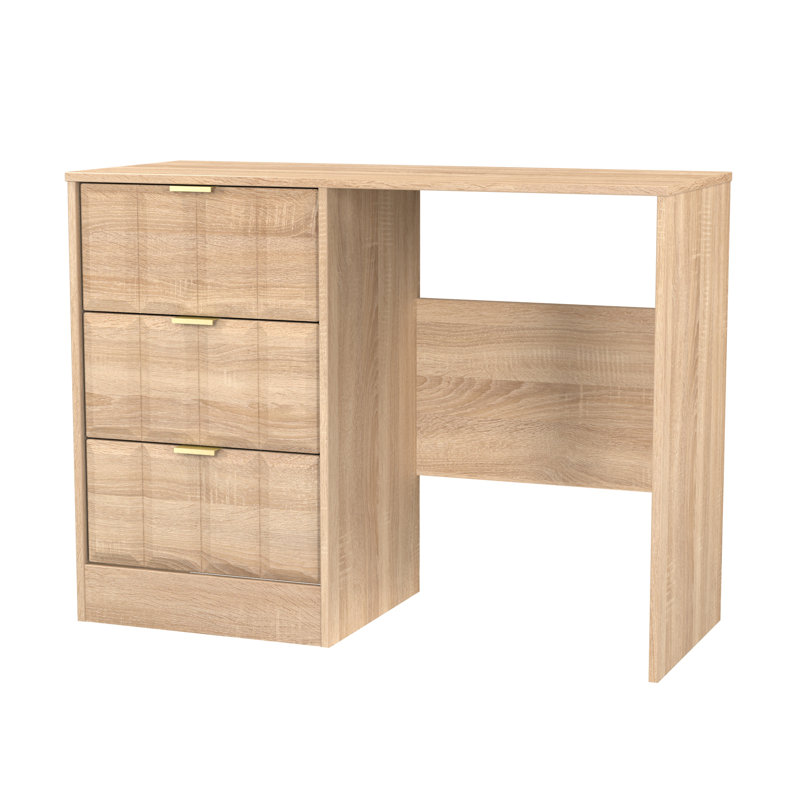 Besian 3 Drawer Vanity (Ready Assembled), Bardolino Oak