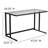 Tempered Glass Computer Desk