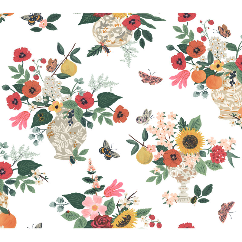 Flower Studies Wallpaper, Rose