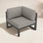 Fauteuil d'angle d'extérieur Smith avec coussins Sunbrella-717478876-722090236