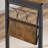 Bar Table Set With Wine Bottle Storage Rack