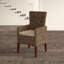 Chaise avec accoudoirs à dossier uni Adairsville