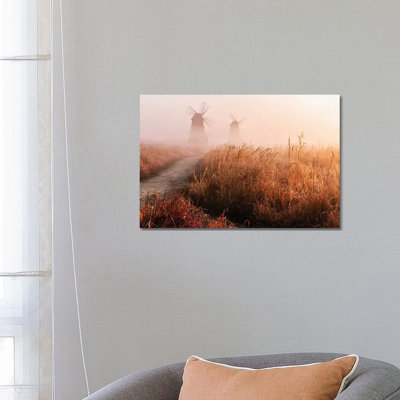 Morning Mist 1 Piece Wrapped Canvas Wall Art