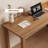 Brown Rectangular Solid Wood desk-1652572541