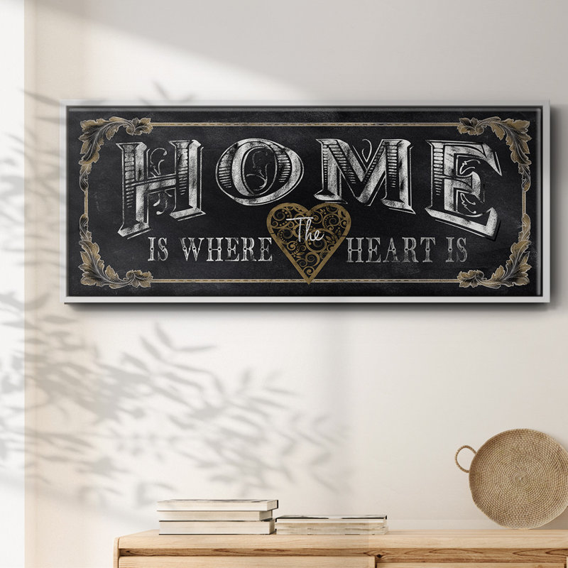 Home- Framed Canvas