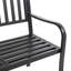 Banc de parc en métal Lisabeta