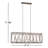 Alverstone 6-Light Dimmable Kitchen Island Pendant