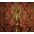 16" Handmade Brass Dancing Ganesha Wall Sconce with Bell – Traditional Indian Oil Lamp (Diya) & Wall Décor for Entryway or Mandir