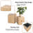 Bahiyyah 2 Piece Tree Stump End Table Multiple Styling Layout with Wood Tree Ring Pattern Set