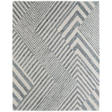 Wallace Modern Geometric Gray Area Rug