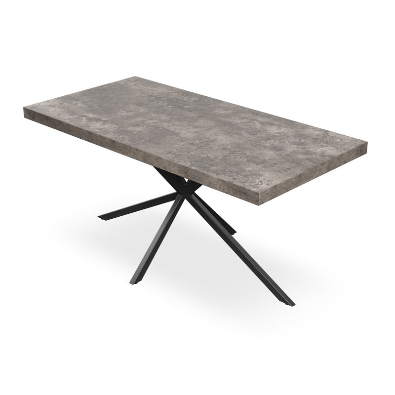Agretha Dining Set, Grey/Black/Mustard
