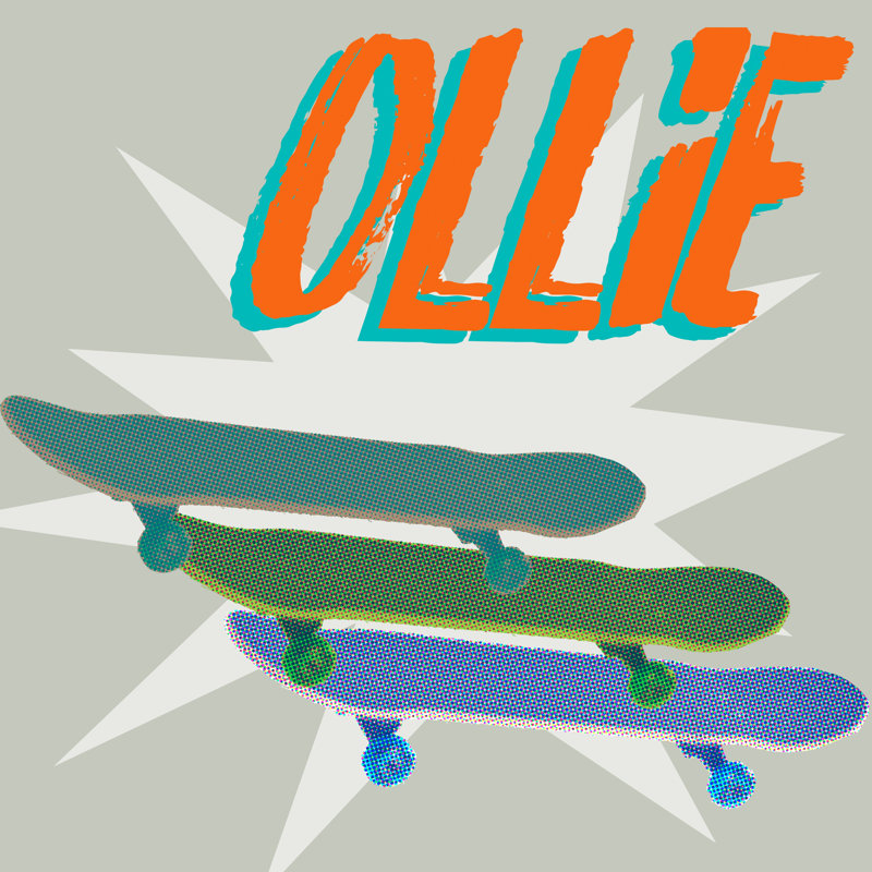 Debora SK8R IV - Advertisements On Canvas, 45cm H x 45cm W