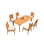 Outdoor 7 - Piece Teak Dining Set