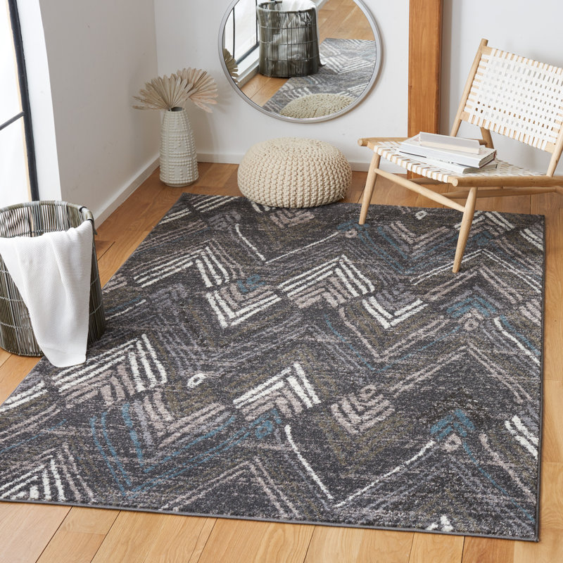 Adeyemi Performance Southwestern Rug, Rectangle 8' x 10'