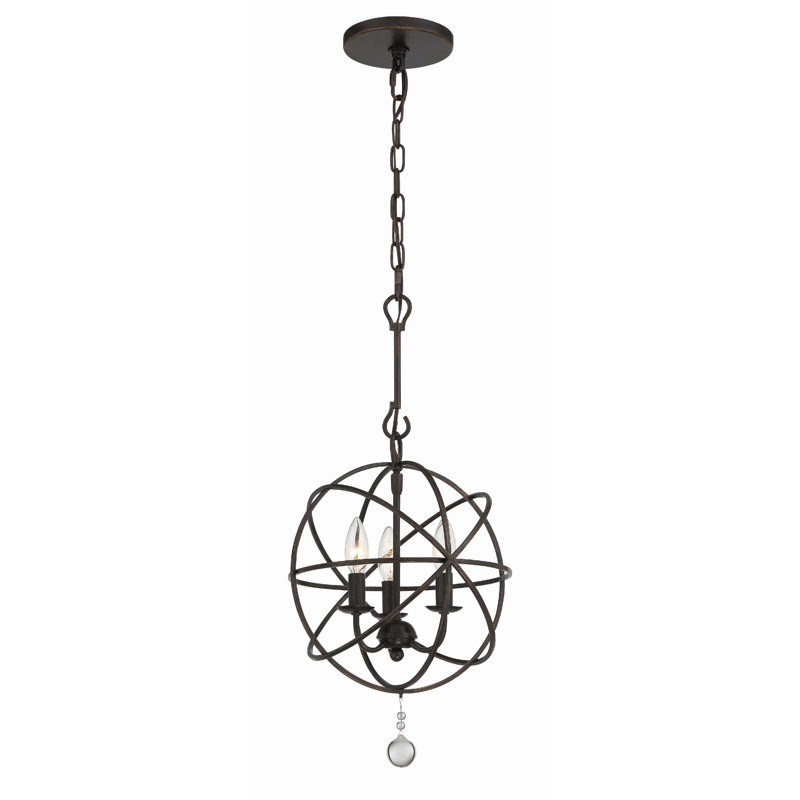 Mason 3 - Light Unique/Statement Pendant, English Bronze