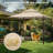 Yescom 10.6'x10.6' Gazebo Top Replacement