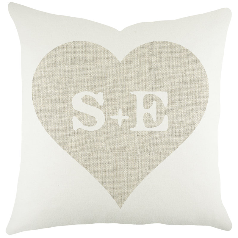 Cotton Reversible Throw Pillow, 18" x 18", Yes