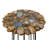 Hideko Mosaic Agate Side Table