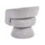 Upholstered Swivel Barrel Chair-62587573