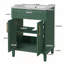 Meuble-lavabo élégant avec lavabo en céramique intégré et grand espace de rangement-816277353