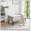 Banc de rangement polyvalent pour la chambre à coucher, le bout du lit et le vestibule, combinant style et fonctionnalité avec un grand espace de rangement.