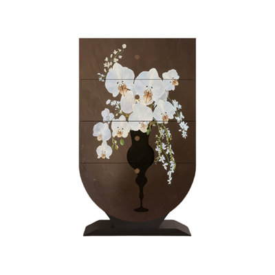 Commode d'appoint de rangement moderne à quatre tiroirs