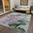 Machine Washable Indoor/Outdoor Xhevrie Sage Rug-357314751