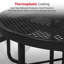 Table de pique-nique extérieure de 46 po avec 4 bancs Leisure Craft-13673008
