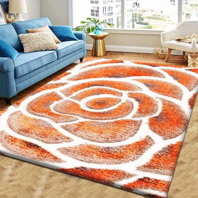 Delsy Floral Area Rug