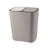 Bock Plastic Swing Top Multi-Compartment Rubbish & Recycling Bin - 12L-267079169