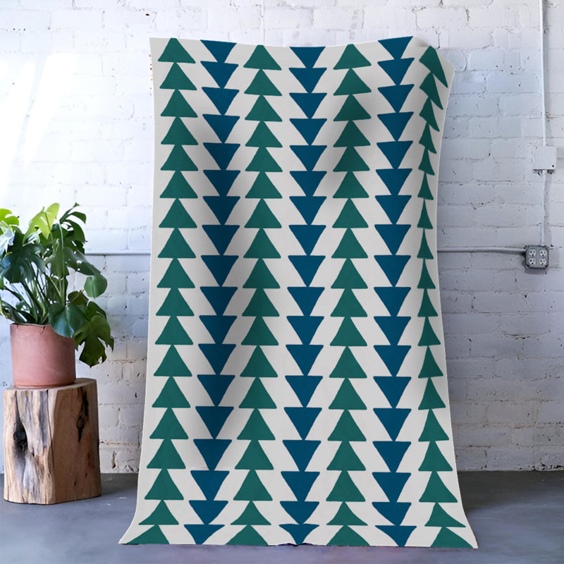 Tapis en polypropylène à motif argyle de couleur Norayr, Rectangle 3 pi 3 po x 6 pi 7 po