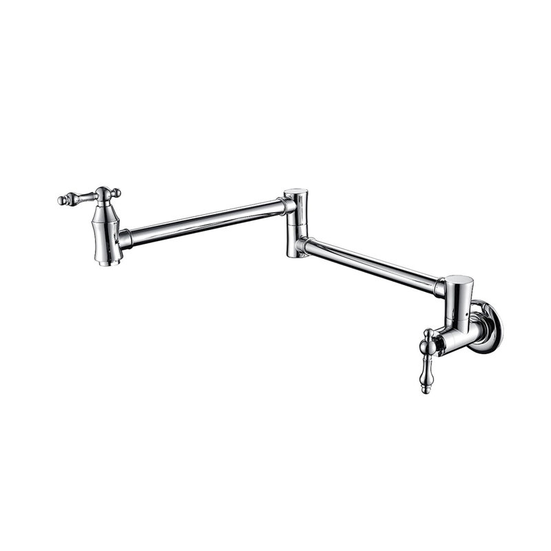 Robinet remplisseur mural, Chrome chrome