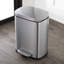 Poubelle rectangulaire de 13,2 gallons avec couvercle à fermeture douce Connor-50449724