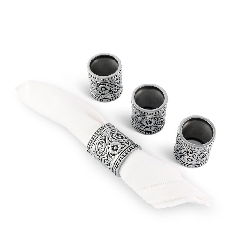 Concho Metal Napkin Ring