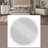 Carena Gray Round Mirror