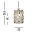 Magana 1 - Light Crystal Pendant-1222508812