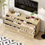 Commode 59 "en rotin avec tiroirs
