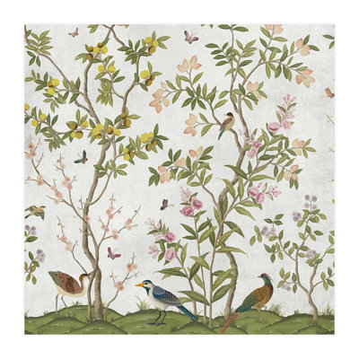 Peel & Stick Floral Border