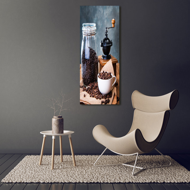 Coffee Grinder - Wrapped Canvas Print