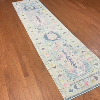 Dakota Fields Handmade Turkish Oushak Wool Runner