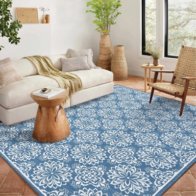 Washable Rug 10X13 Large Living Room Rugs