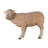 Merino Ewe Life-Size Standing Lamb Statue